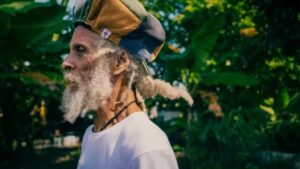 Rasta Cap Dreadlocks Hat Khaki Green – Bakerboy-Stil
