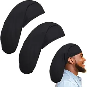 TSHAOUN 2 Stück Dreadlock Mütze Lange Haare,Dreads Kopf Wraps Zöpfe Haube Schlauch Stirnbänder Dreadlocks Haar Wraps Schlafhaube für Männer Frauen.  Amazon.de Kosmetik