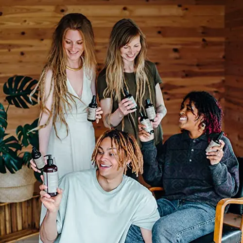 Dreadshop: Dreadpflege Dreadlocks waschen Dreads pflegen Aloe Manuka Gel Tightening Spray Raw Roots Family Set Natural Organic Vegan Dread Care