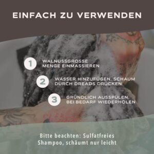 RAW ROOTs Hydrating Shampoo für Dreadlocks 215ml
