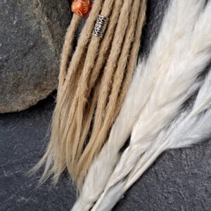Dreadlock Dread Extensions Farbe Aschblond 20-25cm ø4-6mm