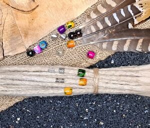 Dreadlock Extensions Aschblond 35-40cm ø 4-6mm