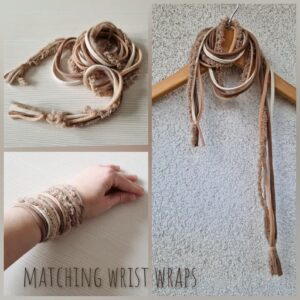 Boho Halskette Beige – Bohemian Outfit
