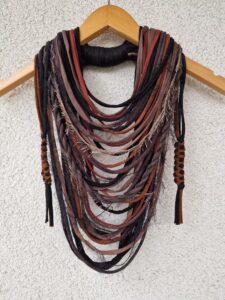 Boho Schal-Halskette Bohemian Style Outfit
