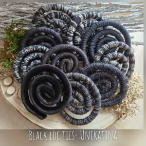 Dreadlocks Spirale – Dreadspirale – Schwarz